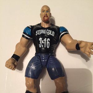 Vintage Steve Stone Cold Austin Action Figure WWE